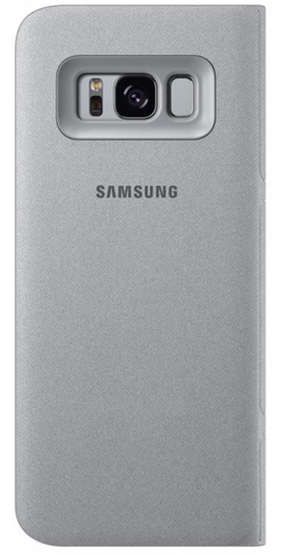 Чохол-книжка Samsung LED View Cover для Samsung Galaxy S8+ G955 Silver (EF-NG955PSEGRU)