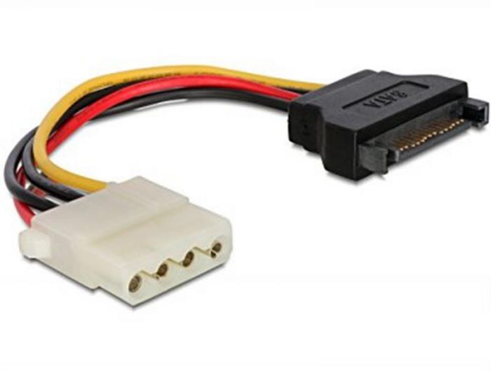 Кабель живлення Cablexpert (CC-SATA-PS-M) Molex M - SATA, 0.15 м