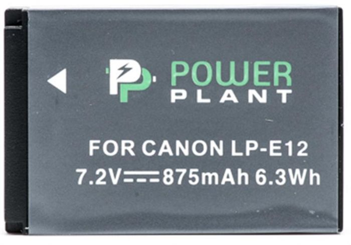 Акумулятор PowerPlant Canon LP-E12 875mAh (DV00DV1311)