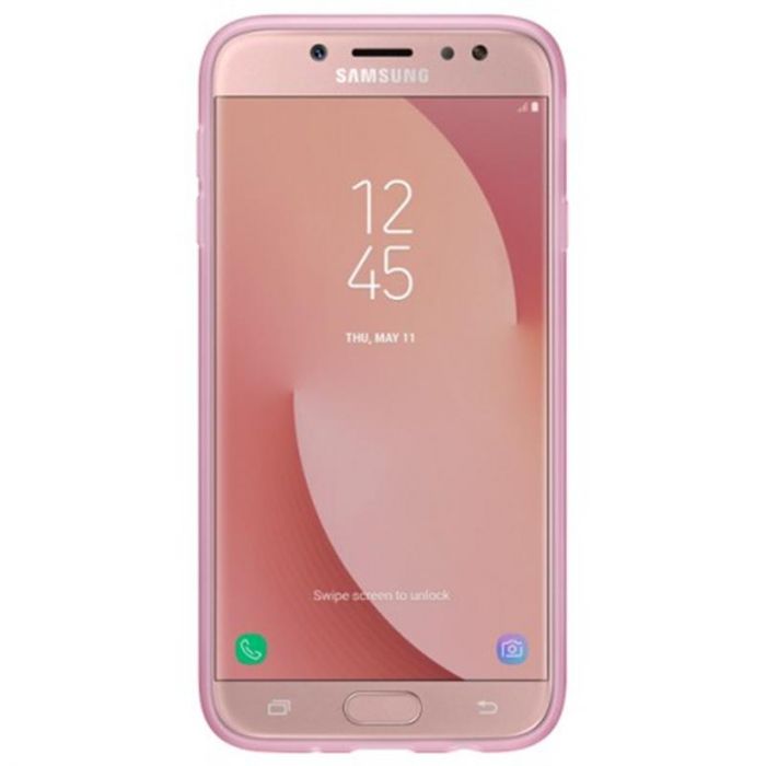 Чохол-накладка Samsung Jelly Cover для Samsung Galaxy J7 (2017) SM-J730 Pink (EF-AJ730TPEGRU)