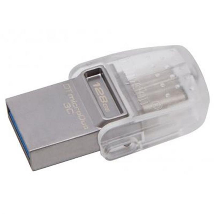 Флеш-накопичувач USB3.1 128GB Type-C Kingston DataTraveler microDuo 3C (DTDUO3C/128GB)