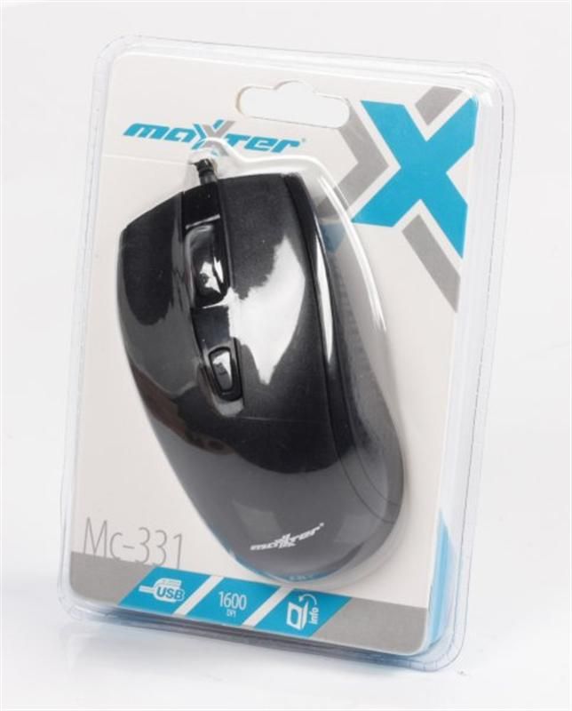 Мишка Maxxter Mc-331 Black