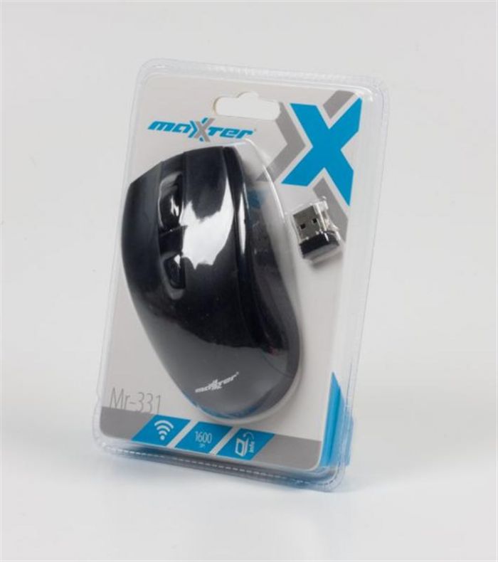 Миша бездротова Maxxter Mr-331 Black USB