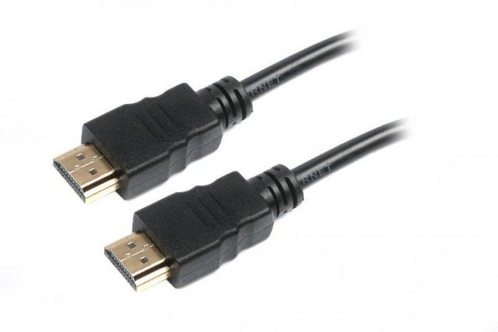Кабель Maxxter (VB-HDMI4-1M) HDMI-HDMI, M/M, v1.4, 1м, чорний