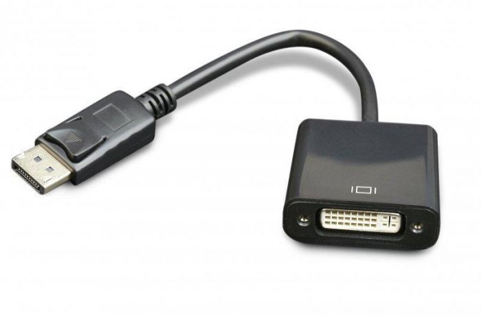 Адаптер Cablexpert DisplayPort - DVI (M/M), 0.1 м, Black (A-DPM-DVIF-002)