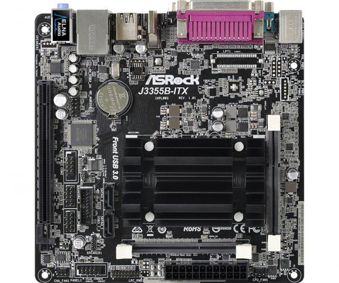 Материнська плата ASRock J3355B-ITX Mini ITX