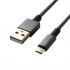 Кабель Grand-X USB-microUSB, 1м Black (MM-01)