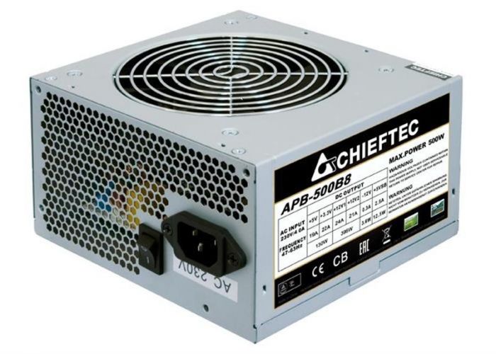 Блок живлення Chieftec APB-500B8 Value 500W bulk