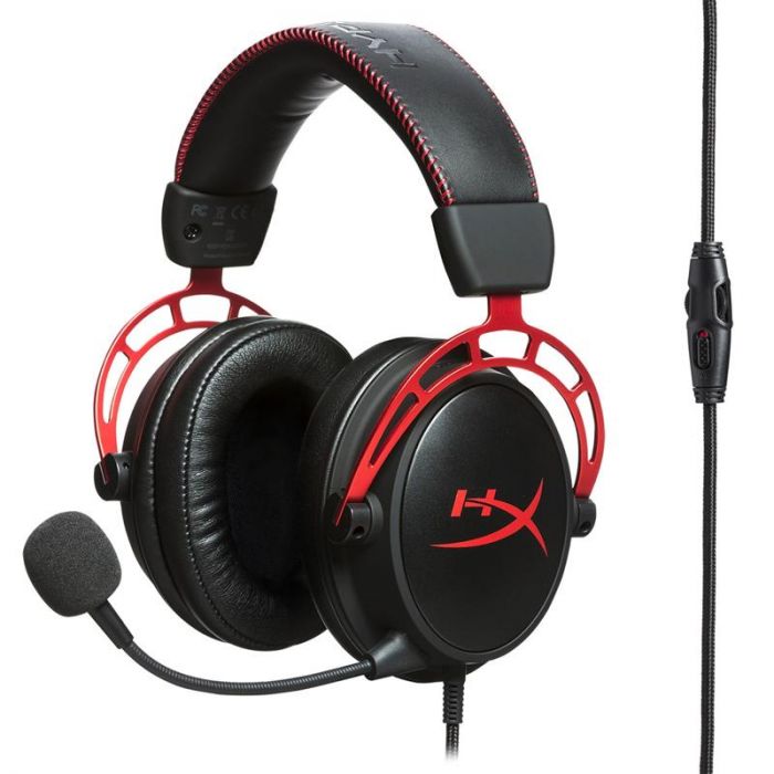 Гарнiтура HyperX Cloud Alpha Black/Red (4P5L1AX)