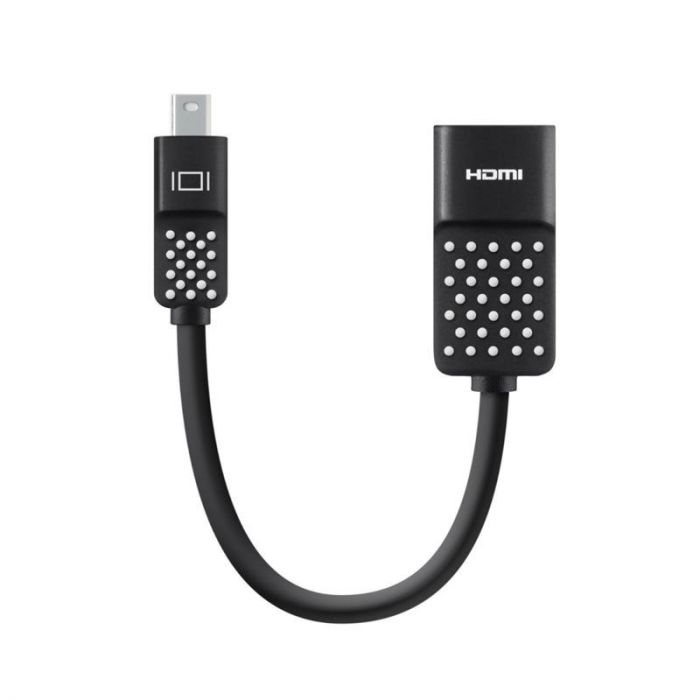 Адаптер Belkin Mini DisplayPort - HDMI 0.12 м Black (F2CD079bt)