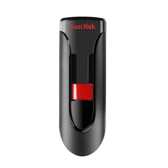 Флеш-накопичувач USB3.0 128GB SanDisk Cruzer Glide Black/Red (SDCZ600-128G-G35)