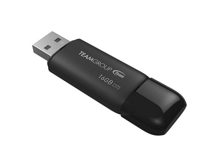 Флеш-накопичувач USB 16GB Team C173 Pearl Black (TC17316GB01)