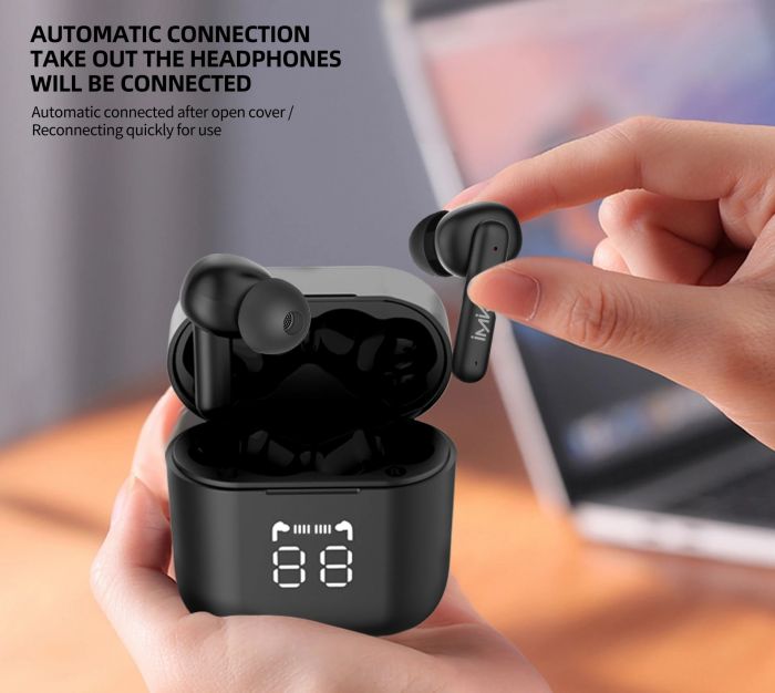 Bluetooth-гарнітура iMiLab imiki Earphone T13 Black