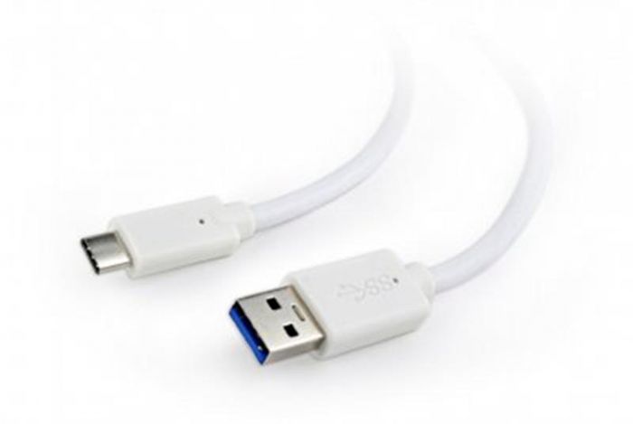 Кабель Cablexpert (CCP-USB3-AMCM-1M-W) USB 3.0 Type-A - USB Type-C , 1 м, білий