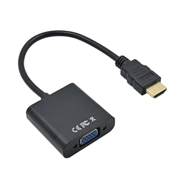 Адаптер STLab (U-990 Pro BTC) HDMI-VGA, 0.15м, чорний