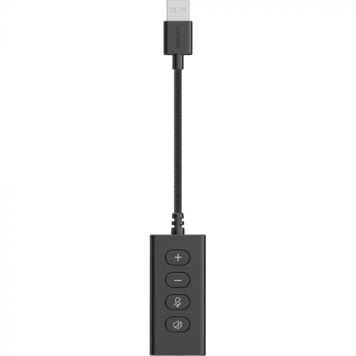 Гарнiтура Hator Hypergang 2 USB 7.1 Black (HTA-940)