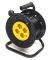 Подовжувач на котушці PowerPlant JY-2002/15 (PPRA10M150S4) 4 розетки, 15 м, чорно-жовтий