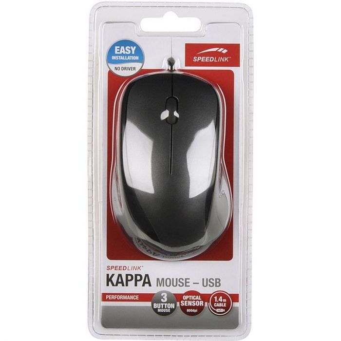 Мишка SpeedLink Kappa (SL-610011-BK) Black USB