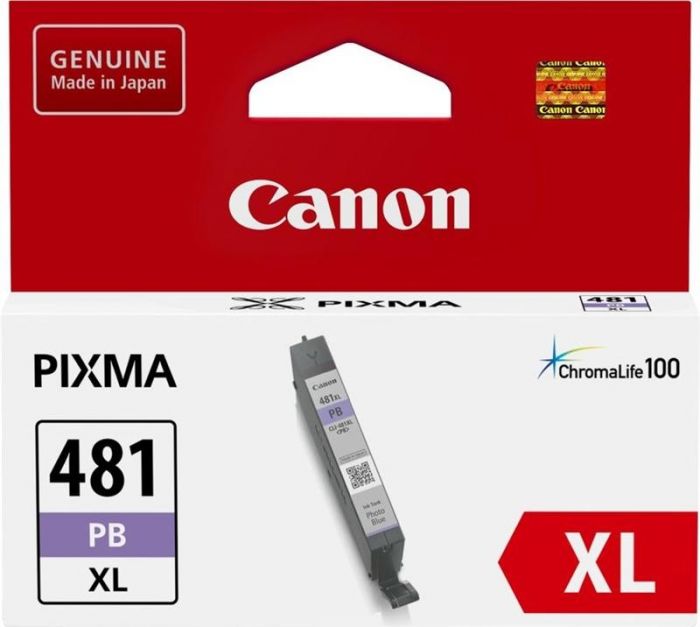 Картридж CANON (CLI-481XL) PIXMA TS6140/8140/9140/TR8540/7540 (2048C001) Photo Blue