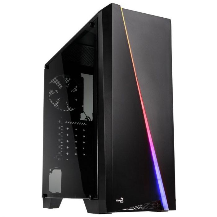 Корпус Aerocool PGS Cylon Window RGB Black без БЖ