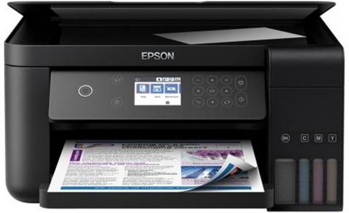 Багатофункційний пристрій А4 кол. Epson L6160 Фабрика друку c WI-FI (C11CG21404)