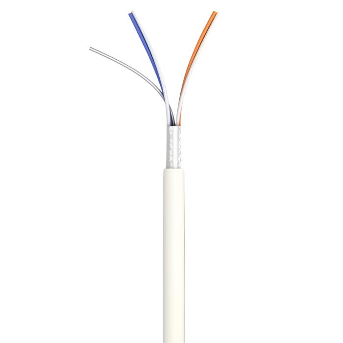 Кабель витая пара FTP 5е OK-Net КПВЭ-ВП (100) FTP, CAT5е, 4х2х0.46, бухта 305м (49559)