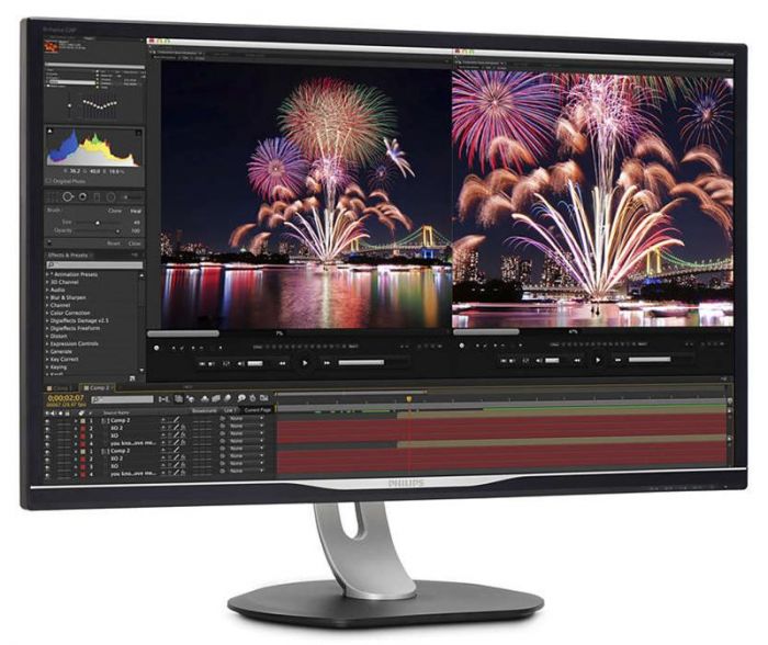 Монiтор Philips 31.5" 328P6AUBREB/00 IPS Black