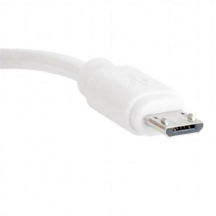 Кабель Cablexpert USB - micro USB V 2.0 (M/M), 1.8 м, спіральний, білий (CC-mUSB2C-AMBM-6-W)