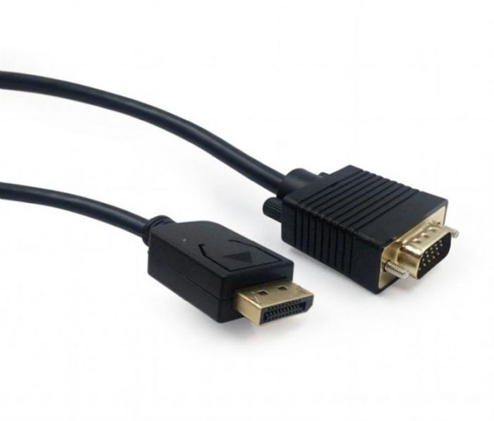 Кабель Cablexpert (CCP-DPM-VGAM-6) DisplayPort - VGA, 1.8м, чорний