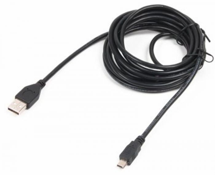 Кабель Cablexpert (CCP-USB2-AM5P-10) USB2.0 - mini USB, 3 м, черный