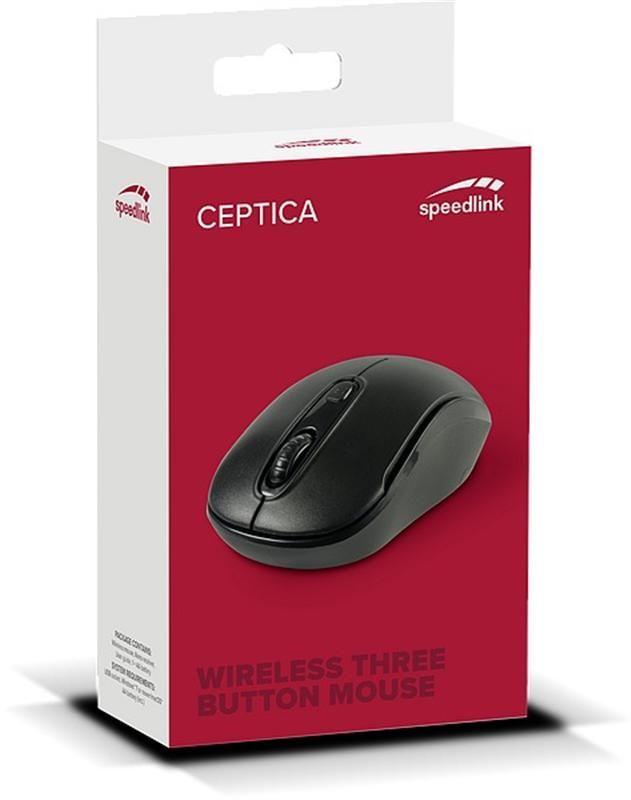 Миша бездротова SpeedLink Ceptica (SL-630013-BKBK) Black USB