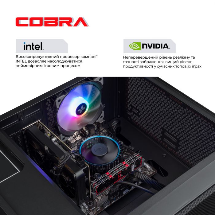 Персональний комп`ютер COBRA Advanced (I11F.8.H1S4.166T.A4358)
