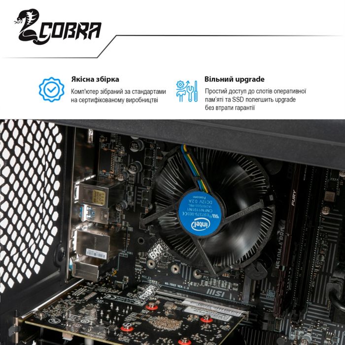 Персональний комп`ютер COBRA Advanced (I11F.16.H1S2.165.2508)