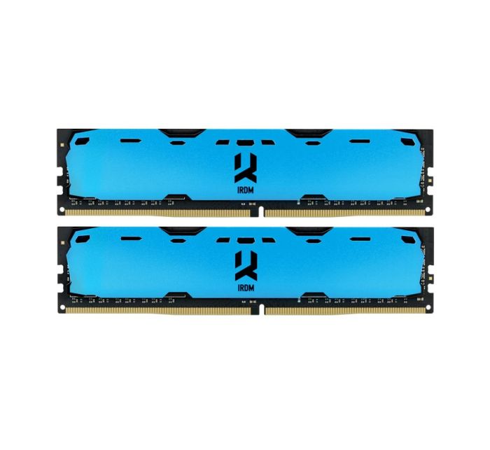 Модуль пам`ятi DDR4 2x4GB/2400 GOODRAM Iridium Blue (IR-B2400D464L15S/8GDC)