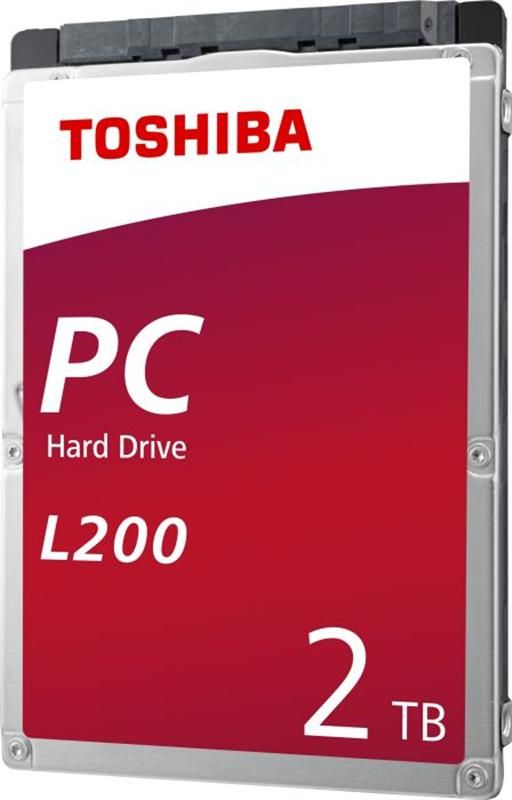 Накопичувач HDD 2.5" SATA 2.0TB Toshiba L200 5400rpm 128MB (HDWL120EZSTA)