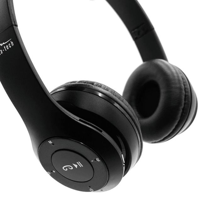 Гарнітура Media-Tech Epsilion BT MT3591 FM/MP3 Black (MT3591)