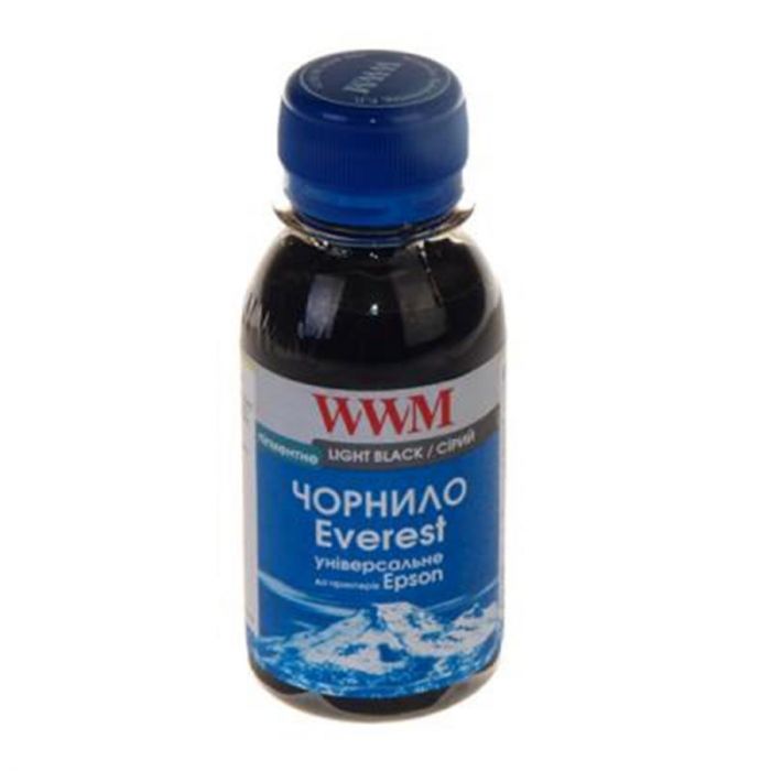 Чорнило WWM Epson Universal Everest (Light Black Pigment) (EP02/LBP-2) 100г