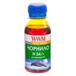 Чорнило WWM HP 22/121/122 (Yellow) (H34/Y-2) 100г
