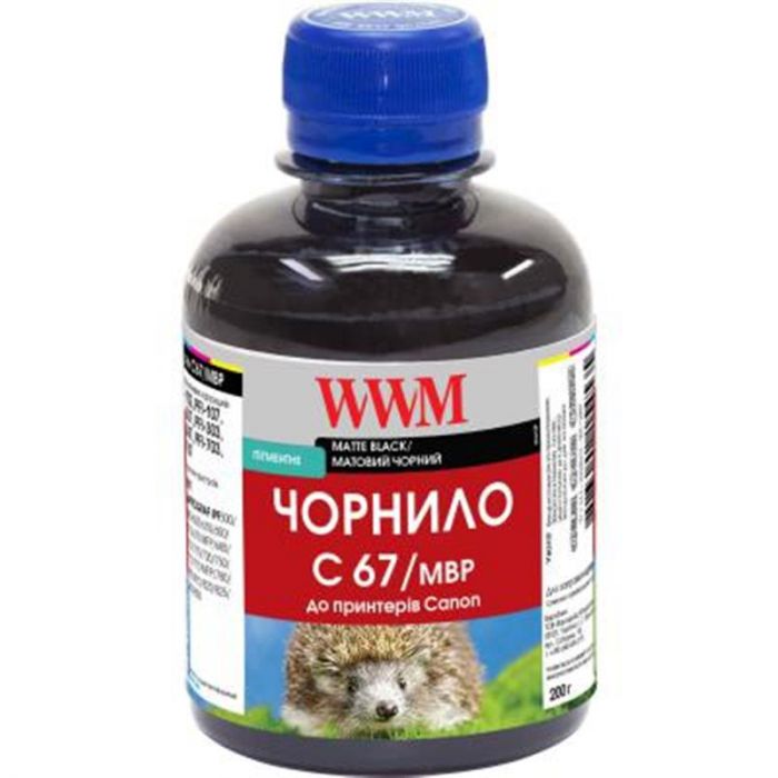 Чернила WWM Canon IPF-107MBk (Matte Black Pigment) (C67/MBP) 200г