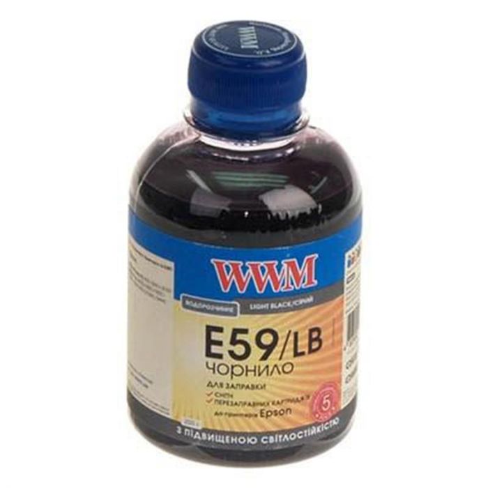 Чорнило WWM Epson Stylus Pro 7890/9890 (Light Black) (E59/LB) 200г