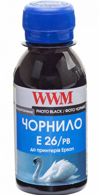 Чорнило WWM Epson Expression Premium XP-600/XP-605/XP-700 (Photo Black) (E26/PB-2) 100г