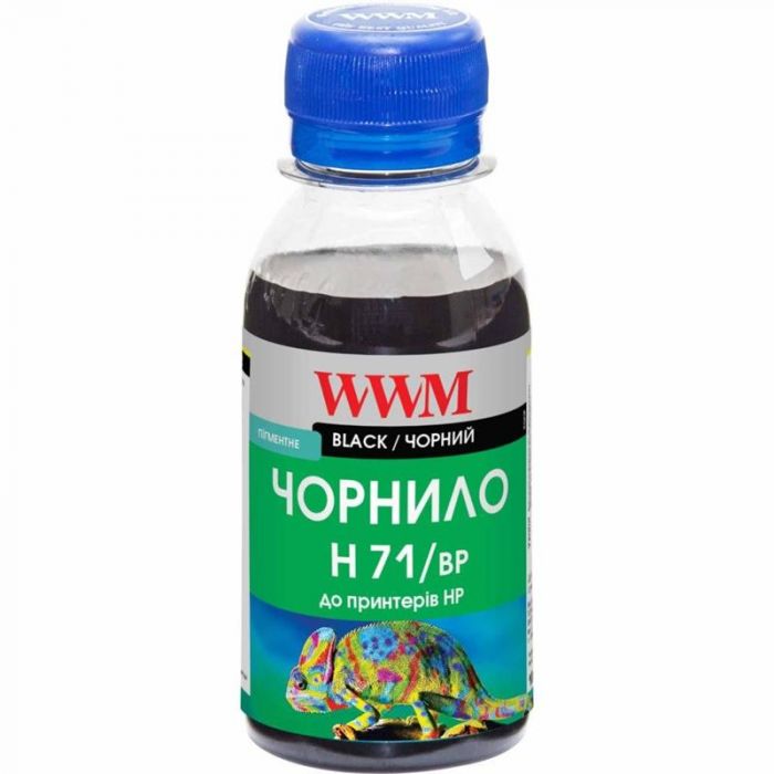Чорнило WWM HP 711 (Black Pigment) (H71/BP-2) 100г