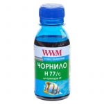 Чорнило WWM HP 177/85 (Cyan) (H77/C-2) 100г