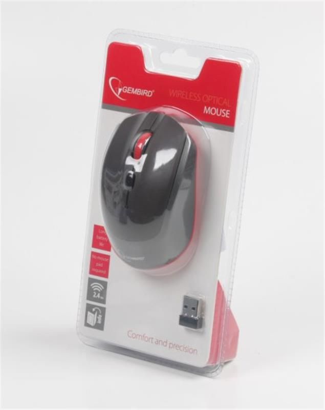 Мишка бездротова Gembird MUSW-202 Black USB