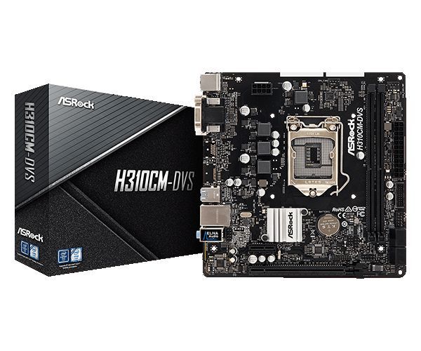 Материнська плата ASRock H310CM-DVS Socket 1151