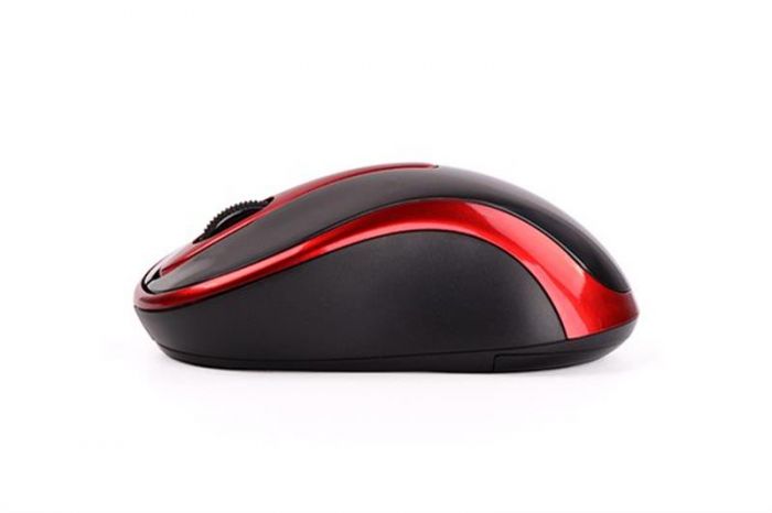 Мишка бездротова A4Tech G3-280N Black/Red USB V-Track