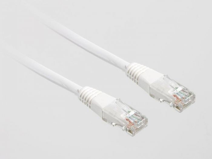 Патч-корд UTP Cablexpert (PP12-1.5M-W) літий, 50u "штекер із засувкою, 1.5 м, білий