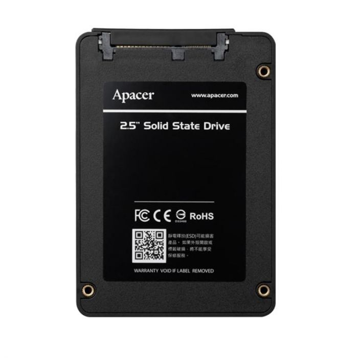 Накопичувач SSD  240GB Apacer AS340 Panther 2.5" SATAIII 3D TLC (AP240GAS340G-1)