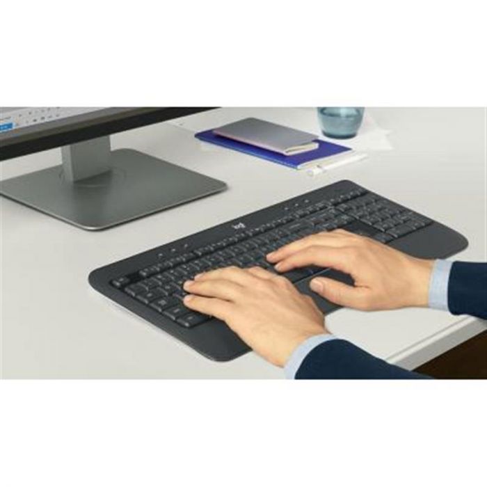 Комплект (клавiатура, миша) бездротовий Logitech MK540 Advanced Black USB (920-008686)