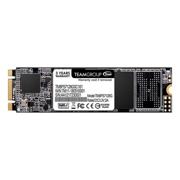 Накопичувач SSD  128GB Team MS30 M.2 2280 SATAIII TLC (TM8PS7128G0C101)-